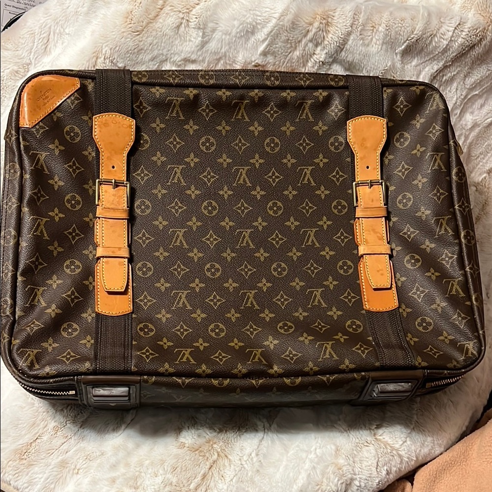 Louis Vuitton Brown Monogram Satelite 53